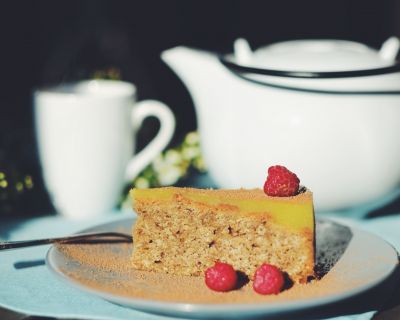 Glutenfreier Mangokuchen