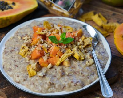 Haferflocken und Gekeimte Haferflocken in der veganen Ernährung