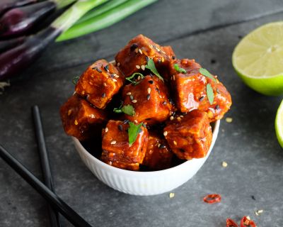 Crispy Sweet Chili Tofu
