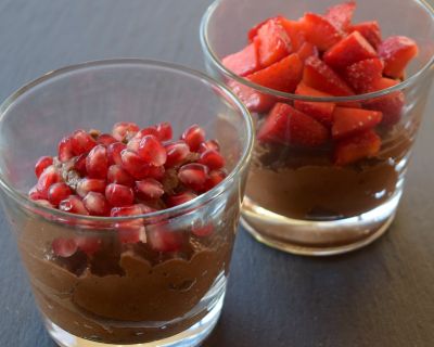 Veganes Mousse au Chocolate