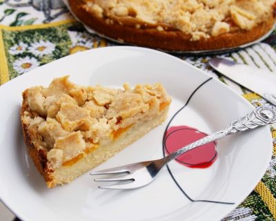 Pudding-Streuselkuchen