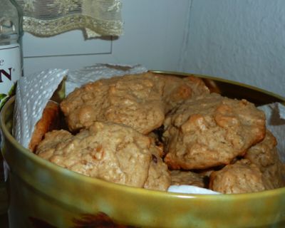 Vegan White Chocolate Macadamia Cookies - mit Monin Sirup!