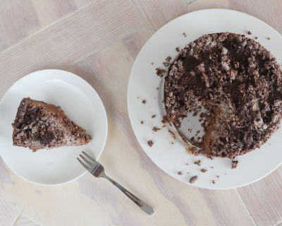 Vegane Schokotorte, spektakulär einfach und roh!