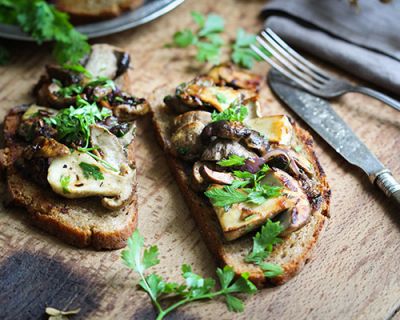 Steinpilz-Bruschetta