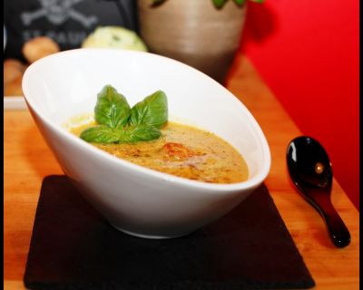 Rezept vom 22.06.2015: Vegane Kartoffelsuppe à la Chrissl mit Pepp (durch Ingwer & Habanero) 
