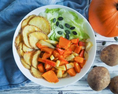 zwei herzhafte und schnelle Kürbisgerichte (glutenfrei)