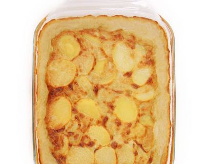 Veganes Kartoffelgratin