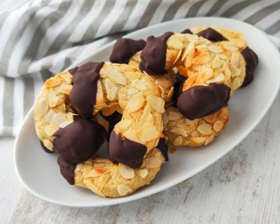 Vegane Mandelhörnchen