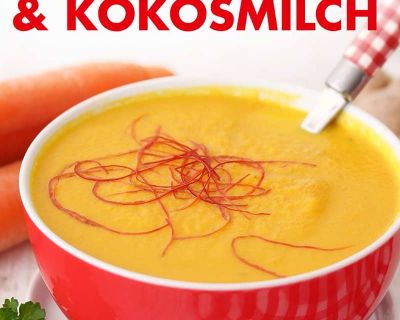 Möhrensuppe mit Ingwer und Kokosmilch