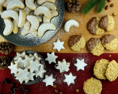 Vegane Plätzchen - leckere Kekse ohne Ei und Milch
