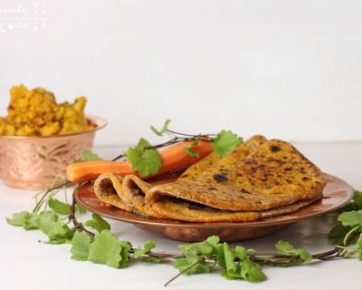 Indische Karotten Chapati