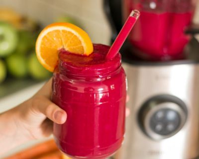 „Fit für den Winter“ Rote Bete Smoothie – mit nur 3 Zutaten!