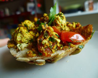Veganes Rührei – Scrambled Tofu