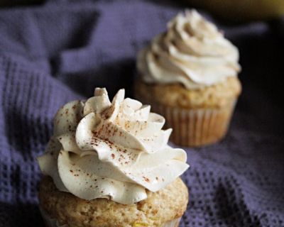 Kürbismuffins mit Kürbis-Zimt-Frosting