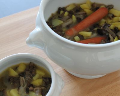 Grosis Pilzensuppe