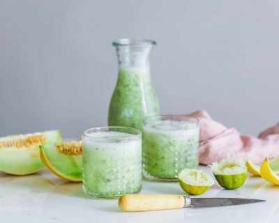 Agua Fresca mit Galiamelone & Chia