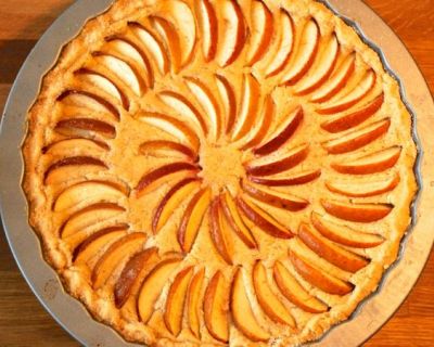 Apfel-Käsekuchen-Tarte