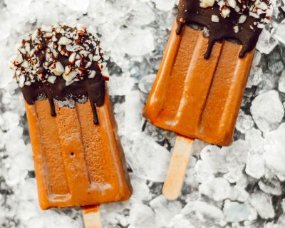 Death By Chocolate-Popsicles [zuckerfrei, vegan & ultra köstlich]