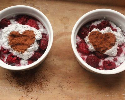 Vegan Detox – Tag 14 : Chia-Himbeer Tiramisu – Möhren-Orangen-Ingwer-Suppe mit Quinoa