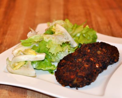 Schwarze Champignonlaibchen