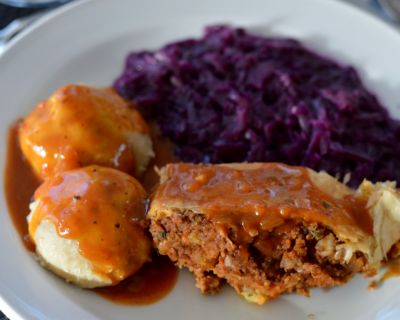 Rezept: Veganer Nuss-Braten fürs Weihnachtsfest