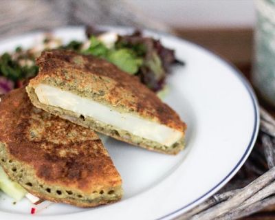 Sellerieschnitzel im Knuspermantel