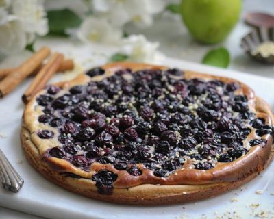 Genial-einfacher Heidelbeerkuchen