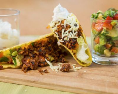 Vegane Taco-Shells mit Nusshack