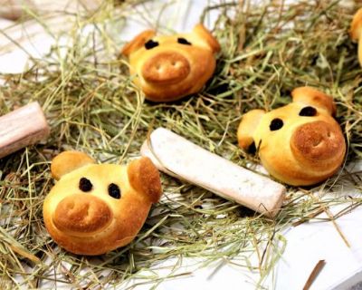 Silvesterschweinchen / Glücksschweinchen