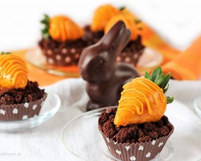 Oster-Schokoladen-Cupcakes