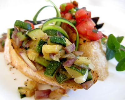 Zweierlei Bruschetta