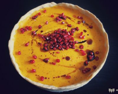 Vegane Kürbisquiche