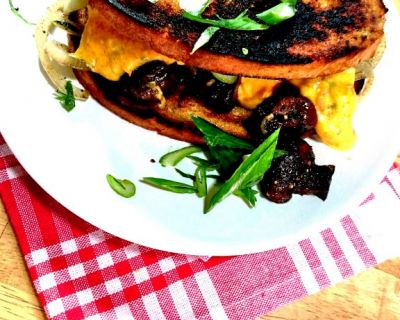 Roasted Mushroom Sandwich