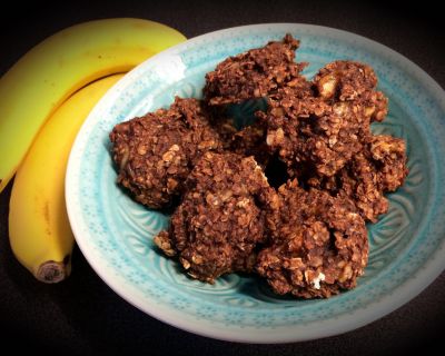 Kakao-Bananen-Cookies