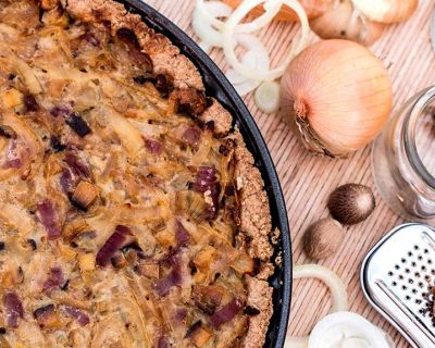 Muskat-Zwiebelkuchen