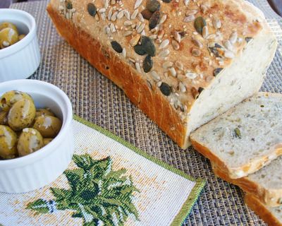 Einfaches selbstgemachtes Brot