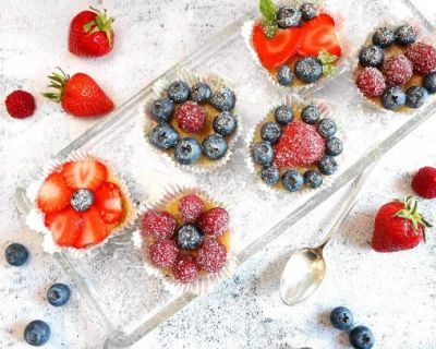 Cheesecake-Muffins