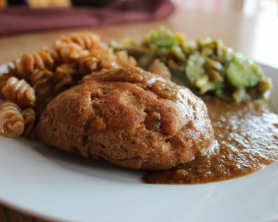 Thüringer Allerlei: Bratklops mit brauner Soße