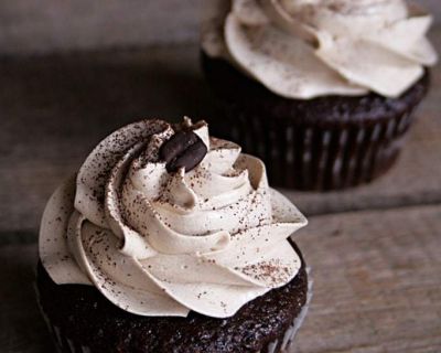 Herbe Mokka Cupcakes