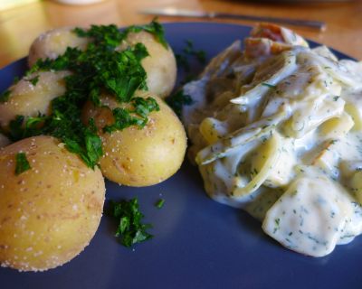 Veganer Heringssalat – schnelles & einfaches Rezept
