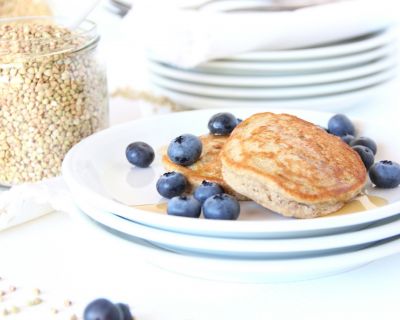 Bananen-Pancakes mit Buchweizen (glutenfrei)