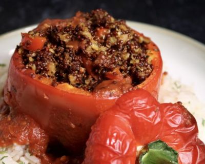 Gefüllte Paprikaschoten