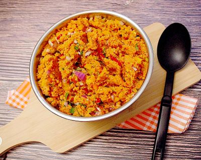 Pikanter Couscous-Salat