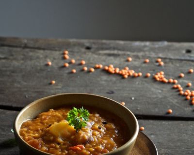 Linsen-Tomaten-Eintopf