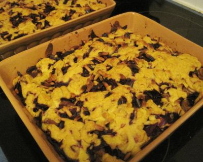 Rotkohl-Nudel-Auflauf