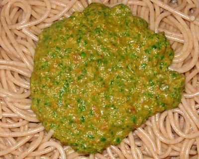 Ruccola trifft getrocknete Tomate