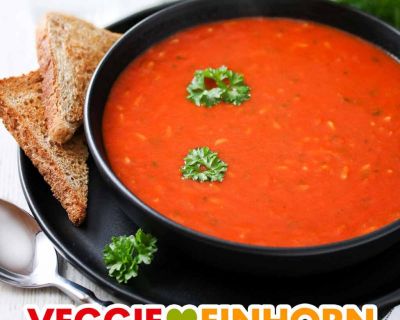 Tomatensuppe mit Reis