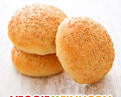 Vegane Hamburger Brötchen