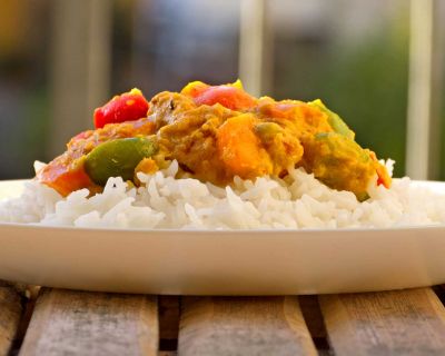 Indisches Paprika Curry