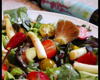 Rezept vom 07.05.2016: Bunter Spargelsalat mit einem Hauch von Schokolade & Tonka (Vegan)